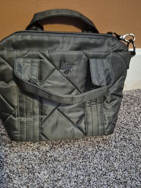 Lug Dory Mini Crossbody In Olive